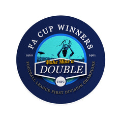 Totts Double - Football Coaster - Square Or Circle