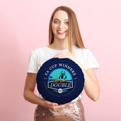 Totts Double - Football Legends - Circle Cushion 14inch