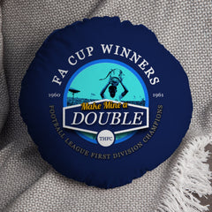 Totts Double - Football Legends - Circle Cushion 14inch