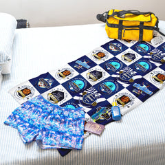 Totts - Football Legends - Microfibre Beach Towel - 150cm x 75cm