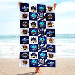 Totts - Football Legends - Microfibre Beach Towel - 150cm x 75cm