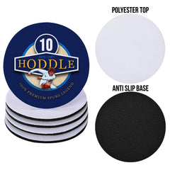 Totts Hoddle - Football Coaster - Square Or Circle