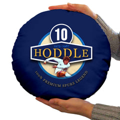 Totts Hoddle - Football Legends - Circle Cushion 14inch