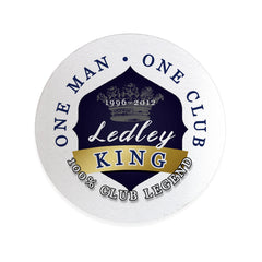Totts Ledley King - Football Coaster - Square Or Circle