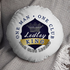 Totts Ledley King - Football Legends - Circle Cushion 14inch