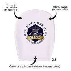 Totts Ledley King - Football Legends - Headrest Cover