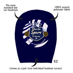 Totts Marching - Football Legends - Headrest Cover