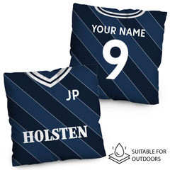 Totts Retro - 1986 Away Shirt - 45cm or 61cm Retro Showerproof Outdoor Cushion