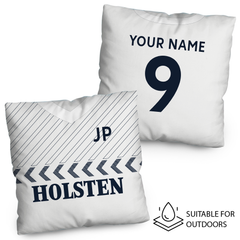 Totts Retro - 1986 Home Shirt - 45cm or 61cm Showerproof Outdoor Retro Cushion