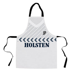 Totts Retro - 1986 Home Shirt - Retro Football Novelty Water-Resistant, Lazer Cut (no fraying) Light Weight Adults Apron