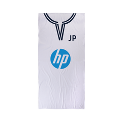 Totts Retro Hotspur - 2013 Home Shirt - Personalised Retro Lightweight, Microfibre Beach Towel - 150cm x 75cm