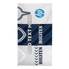 Totts Three Shirt Design - Personalised Lightweight, Microfibre Retro Beach Towel - 150cm x 75cm