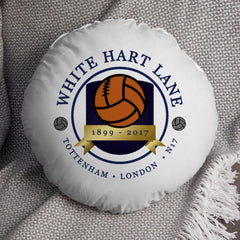 Totts White Hart Lane - Football Legends - Circle Cushion 14inch