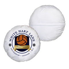 Totts White Hart Lane - Football Legends - Circle Cushion 14inch