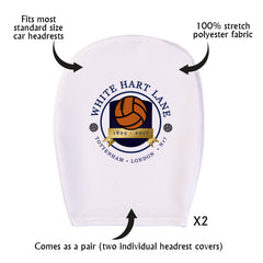 Totts White Hart Lane - Football Legends - Headrest Cover