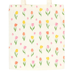 Tulip Print Tote Bag