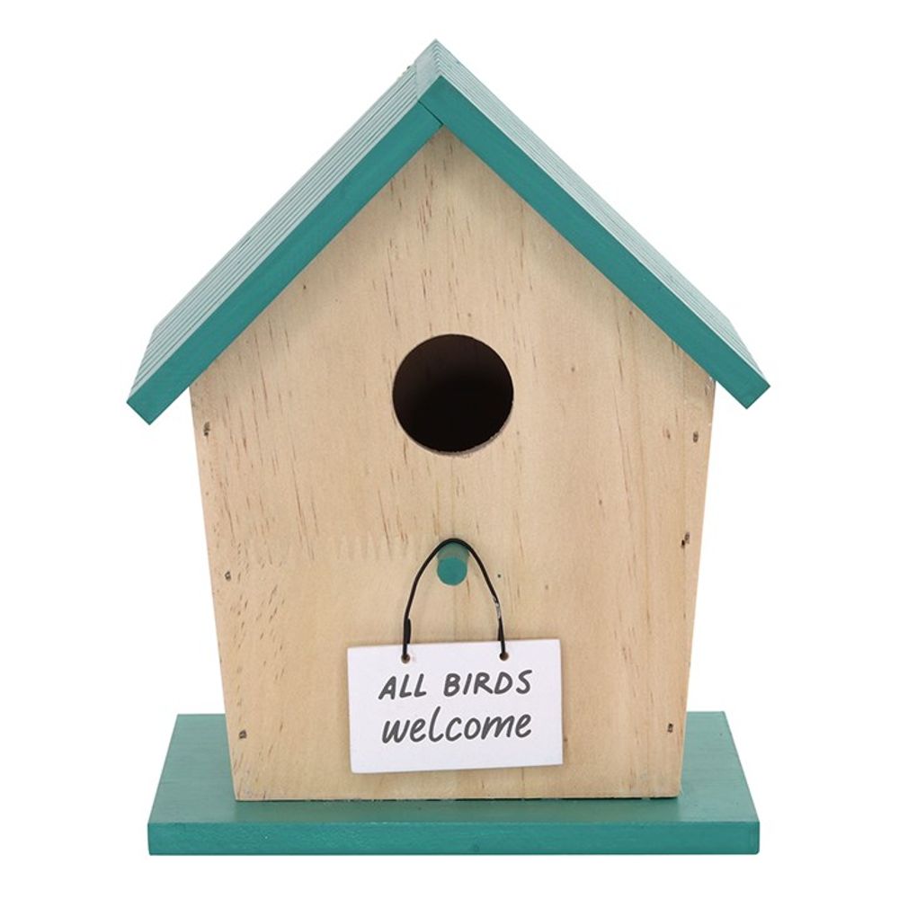 All Birds Welcome Bird House