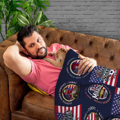 USA - Football Legends - Fleece Blanket 150cm X 150cm