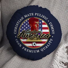 USA PULISIC  - Legend Collection - Circle Cushion 14inch