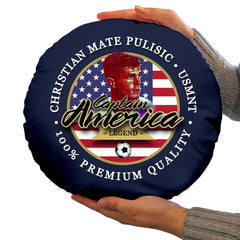 USA PULISIC  - Legend Collection - Circle Cushion 14inch
