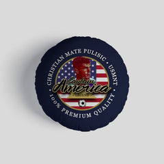 USA PULISIC  - Legend Collection - Circle Cushion 14inch