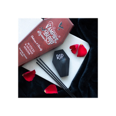 Vampire Blood Incense Sticks and Coffin Holder