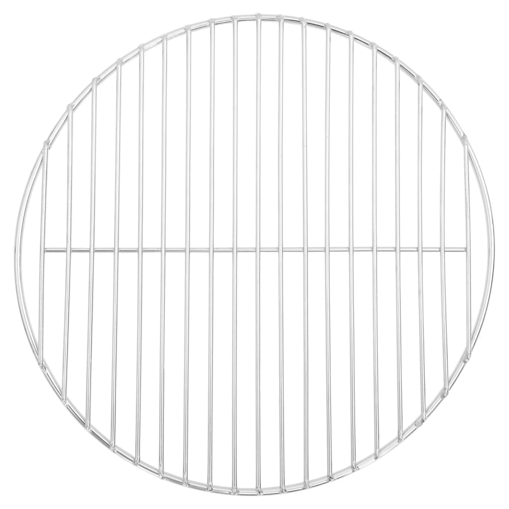 vidaXL BBQ Grill Grate Round Ç?37 cm 304 Stainless Steel