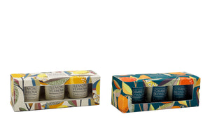 Votives Citrus Zest 3 Candle Giftset