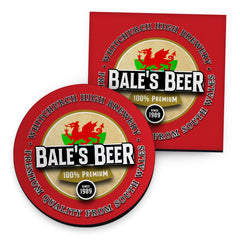 Wales Bale - Coaster - Circle or Square