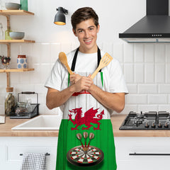 Wales Flag - Personalised Darts Apron