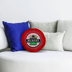 Wales Murphy  - Legend Collection - Circle Cushion 14inch