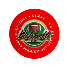 Wales Rugby Union Bennett - Coaster - Circle or Square