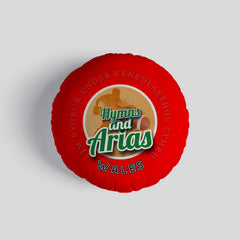 Wales Rugby Union Hymns  - Legend Collection - Circle Cushion 14inch