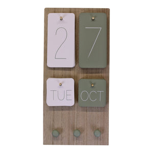 Wall Hanging Calendar, Eucalyptus Range