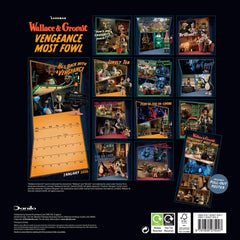 Wallace & Gromit Square Calendar 2026