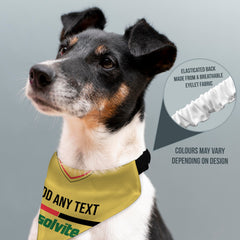 Watford 1986 Home Retro Shirt - Personalised Pet Bandana - 4 Sizes