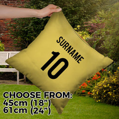 Watford - 1986 Home Shirt - 45cm or 61cm Retro Showerproof Outdoor Cushion