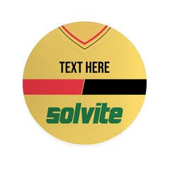 Watford 1986 Home Shirt - Personalised Drink Coaster - Square Or Circle