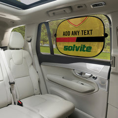 Watford  1986 Home Shirt - Personalised Retro Car Sun Shade
