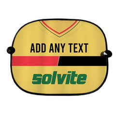 Watford  1986 Home Shirt - Personalised Retro Car Sun Shade