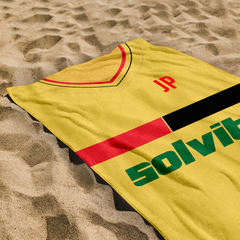 Watford - 1986 - Home  Shirt - Personalised Retro Lightweight, Microfibre Beach Towel - 150cm x 75cm