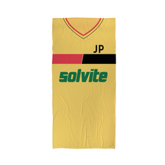 Watford - 1986 - Home  Shirt - Personalised Retro Lightweight, Microfibre Beach Towel - 150cm x 75cm