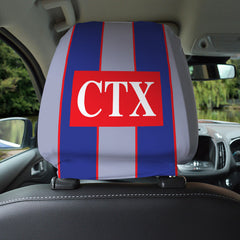 Watford 1998 Away - Retro Football Shirt - Pack of 2 - Car Seat Headrest Covers