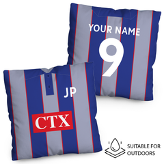 Watford - 1998 Away Shirt - 45cm or 61cm Retro Showerproof Outdoor Cushion