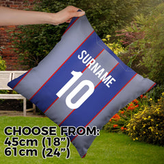 Watford - 1998 Away Shirt - 45cm or 61cm Retro Showerproof Outdoor Cushion