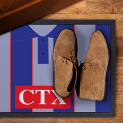 Watford 1998 Away Shirt - Personalised Retro Door Mat - 60cm x 40cm