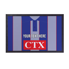 Watford 1998 Away Shirt - Personalised Retro Door Mat - 60cm x 40cm