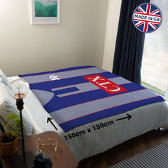 Watford - 1998 Away Shirt - Retro Fleece Blanket