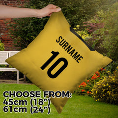 Watford - 1999 Home Shirt - 45cm or 61cm Retro Showerproof Outdoor Cushion