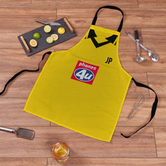 Watford - 1999 Home Shirt - Retro Football Novelty Water-Resistant, Lazer Cut (no fraying) Light Weight Adults Apron